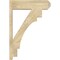 Ekena Millwork Merced Craftsman Rough Sawn Outlooker, Douglas Fir, 8"W x 28"D x 40"H OUT08X28X40MRC04RDF - alternate 3